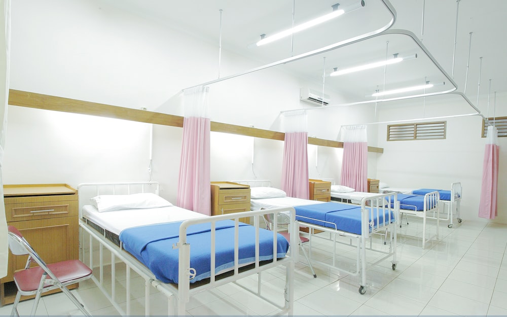 Modern inpatient hospital ward at Top Focus Medicare